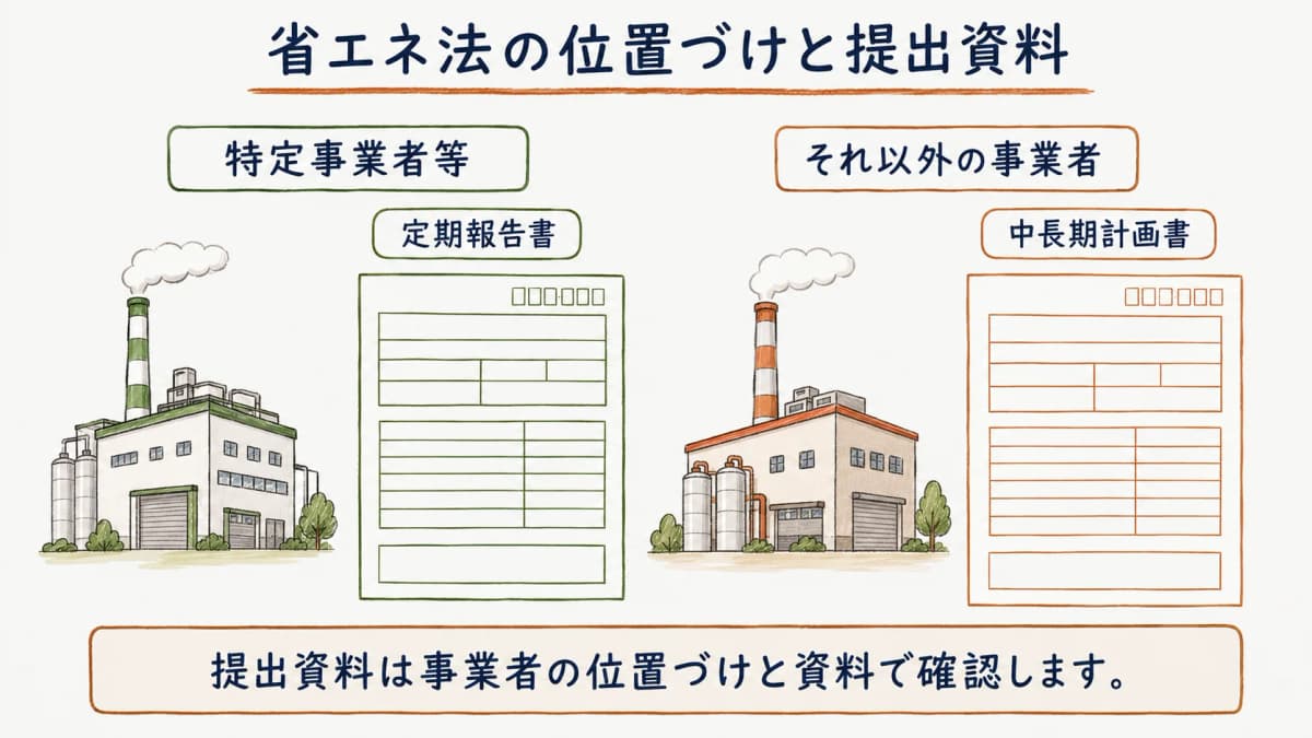 特定事業者等に関する提出資料の確認例